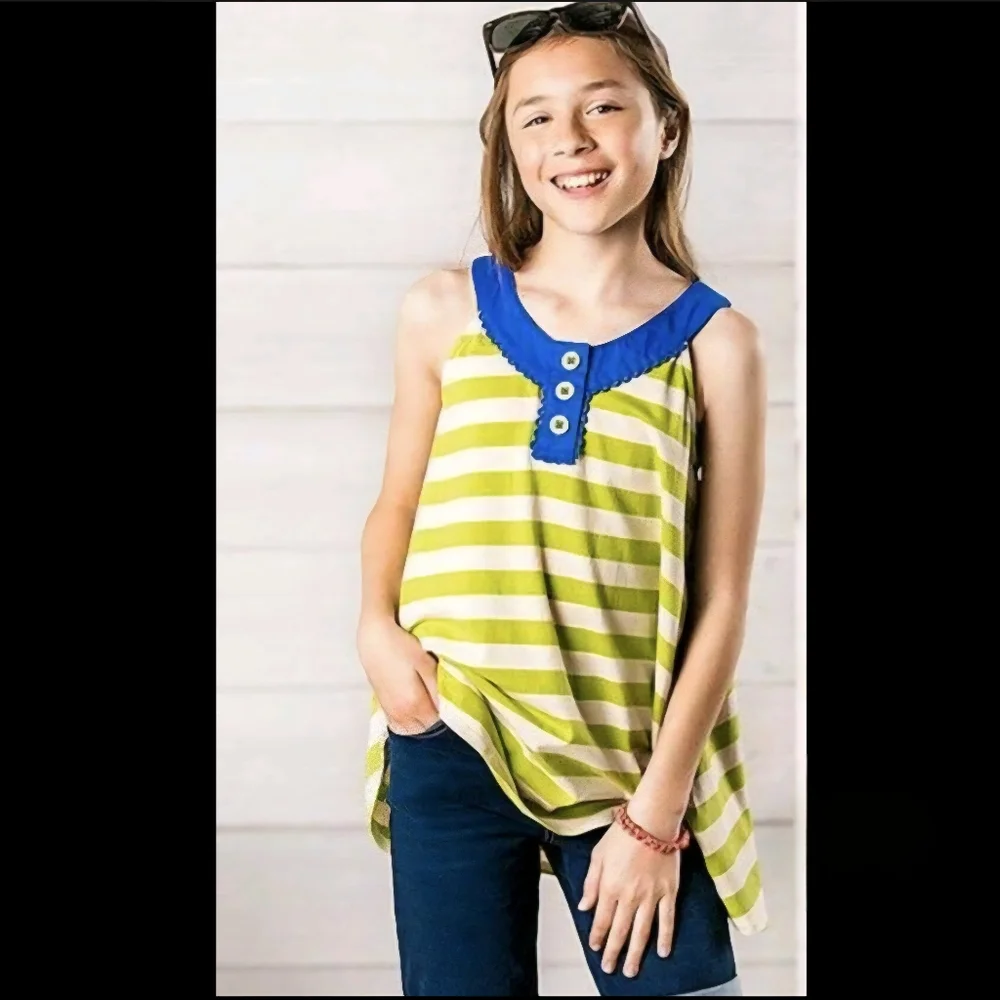 NWT Matilda Jane 435 Adventure Begins Trampolining Top Shirts - Girl's 12